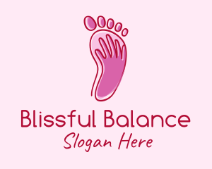 Foot Massage Spa  logo design