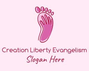 Foot Massage Spa  logo design