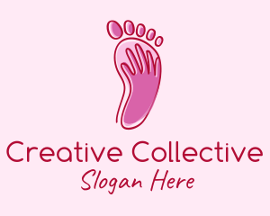 Foot Massage Spa  logo design