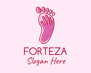 Foot Massage Spa  logo design