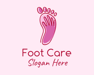 Podiatrist - Foot Massage Spa logo design