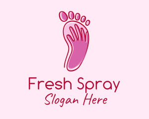 Foot Massage Spa  logo design