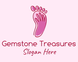 Foot Massage Spa  logo design