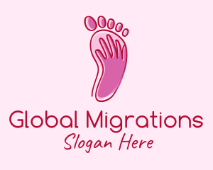 Foot Massage Spa  logo design