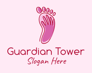 Foot Massage Spa  logo design