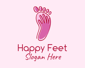 Foot - Foot Massage Spa logo design