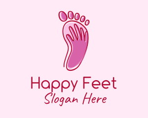 Foot Massage Spa  logo design