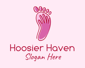 Foot Massage Spa  logo design