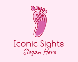 Foot Massage Spa  logo design