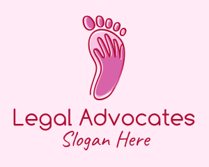 Foot Massage Spa  logo design