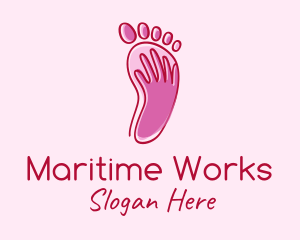 Foot Massage Spa  logo design