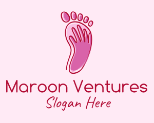 Foot Massage Spa  logo design