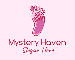 Foot Massage Spa  logo design