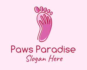 Foot Massage Spa  logo design