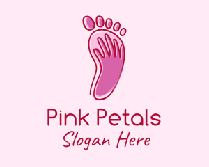 Foot Massage Spa  logo design