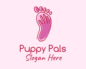 Foot Massage Spa  logo design