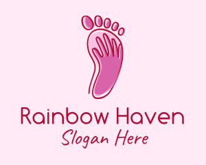 Foot Massage Spa  logo design