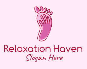 Massage - Foot Massage Spa logo design