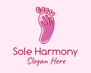 Reflexology - Foot Massage Spa logo design