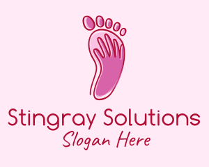 Foot Massage Spa  logo design