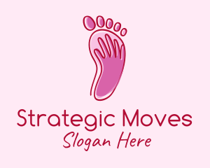 Foot Massage Spa  logo design