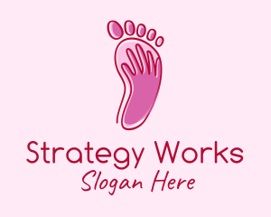 Foot Massage Spa  logo design