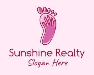 Foot Massage Spa  logo design