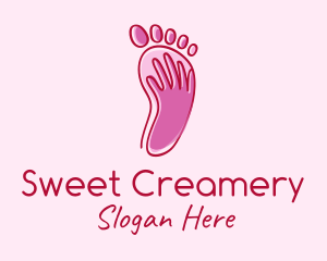 Foot Massage Spa  logo design