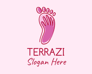 Foot Massage Spa  logo design