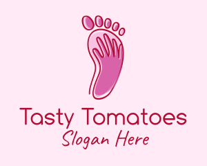 Foot Massage Spa  logo design