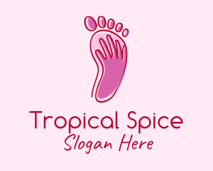 Foot Massage Spa  logo design