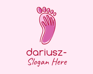 Podiatrist - Foot Massage Spa logo design