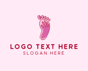 Foot Massage Spa  logo design