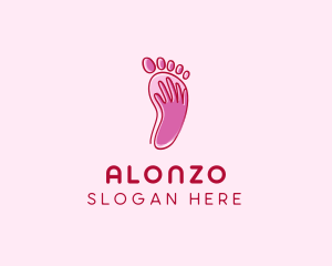 Foot Massage Spa  logo design