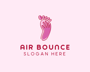 Foot Massage Spa  logo design