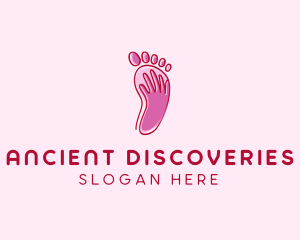 Foot Massage Spa  logo design