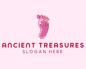 Foot Massage Spa  logo design