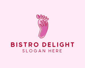 Foot Massage Spa  logo design