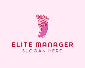 Foot Massage Spa  logo design