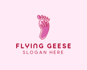 Foot Massage Spa  logo design