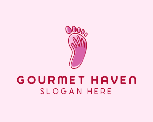 Foot Massage Spa  logo design