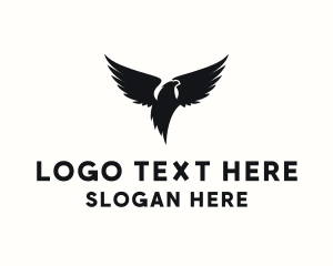 Steppe Eagle - American Bald Eagle Aviary logo design