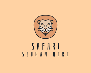 Wild Lion Safari  logo design
