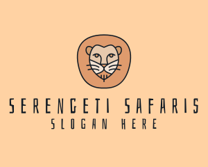 Wild Lion Safari  logo design