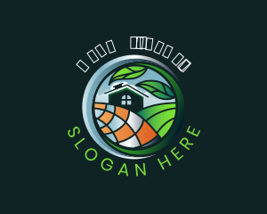 Home Gardening Landscape Logo