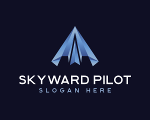 Pilot - Plane Flight Pilot logo design