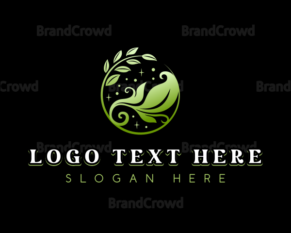 Leaf Plant Gardening Logo