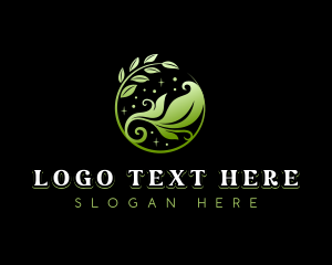 Leaf Plant Gardening Logo