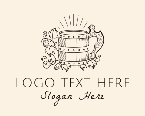 Beverage - Beer Barrel Brewery logo design