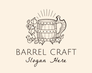 Barrel - Beer Barrel Brewery logo design